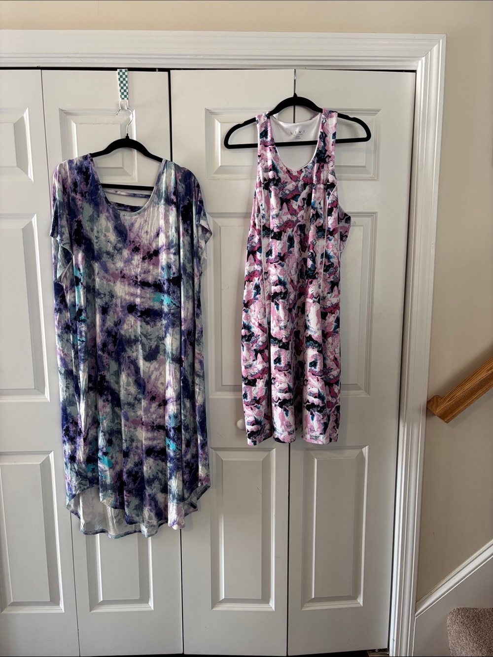 2 Lane Bryant Livi Dresses each with pockets